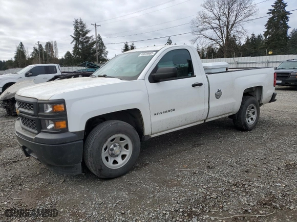 2015 Chevrolet Silverado 1500 Work Truck with VIN 1GCNCPEH9FZ312990, listed as a Copart auction lot 49509665 with 24,227 mi miles and Clean Title. Bid and sale history available at carsss.com. Image 1.