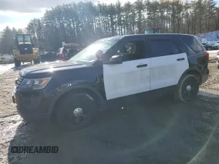 2016 Ford Utility Police Interceptor with VIN 1FM5K8AT4GGA86790, listed as a Copart auction lot 43772785 with 117,036 mi miles and Clean Title. Bid and sale history available at carsss.com. Image 1.