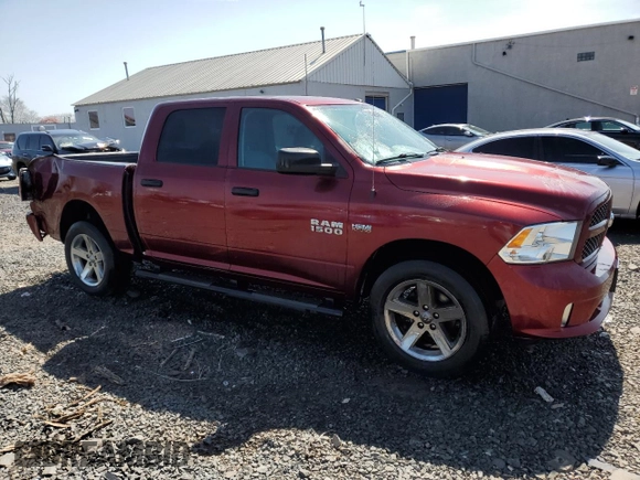 2016 Ram 1500 Tradesman with VIN 3C6RR7KT7GG262365, listed as a Copart auction lot 51218995 with 117,699 mi miles and Salvage title. Bid and sale history available at DreamBid. Image 4.