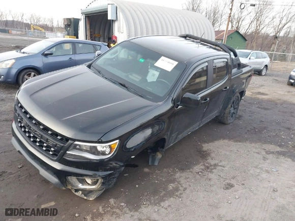 2020 Chevrolet Colorado 2WD LT with VIN 1GCGSCEN9L1180849, listed as a IAAI auction lot 41524880 with 54,791 mi miles. Bid and sale history available at carsss.com. Image 2.