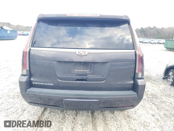 2018 Cadillac Escalade Luxury z VIN 1GYS4BKJ5JR372763, wystawiony jako Copart lot #44122245 z przebiegiem Nie podano mil oraz Szkoda całkowita • Salvage title. Historia ofert i sprzedaży dostępna na DreamBid. Obrazek 6.