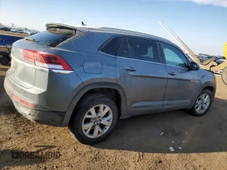 2021 Volkswagen Atlas S with VIN 1V2AC2CA6MC227062, listed as a Copart auction lot 46258605 with 89,532 mi miles and Salvage title. Bid and sale history available at DreamBid. Image 3.
