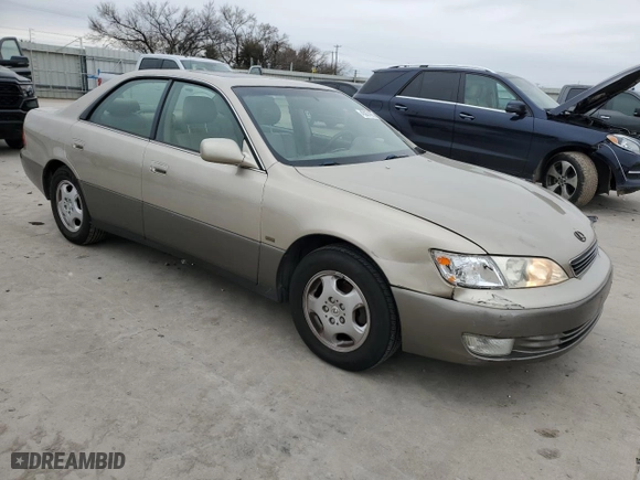 1999 Lexus ES 300 Luxury Sport Sdn with VIN JT8BF28G0X5069447, listed as a Copart auction lot 45074985 with 130,284 mi miles and Salvage Title. Bid and sale history available at carsss.com. Image 4.