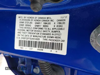 2018 Honda Civic EX с VIN 2HGFC2F70JH514320, выставлен на аукционе IAAI как лот 42414235 с пробегом 104 096 миль миль и . История ставок и продаж доступна на DreamBid. Изображение 9.