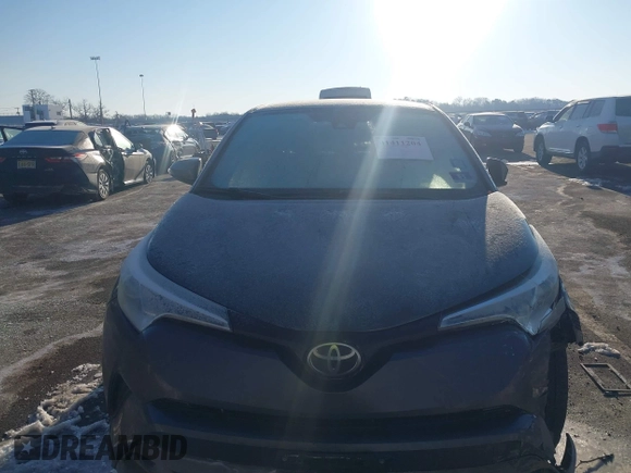 2019 Toyota C-HR XLE with VIN NMTKHMBX3KR088298, listed as a IAAI auction lot 41411204 with 52,790 mi miles. Bid and sale history available at carsss.com. Image 12.