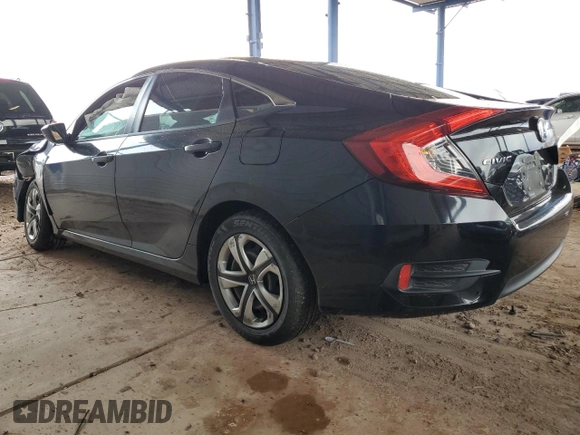 2016 Honda Civic Sedan LX with VIN 19XFC2F54GE228388, listed as a Copart auction lot 48503595 with 89,944 mi miles and Salvage Title. Bid and sale history available at carsss.com. Image 2.