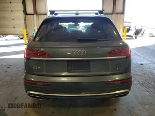2021 Audi Q5 Premium Plus with VIN WA1E2AFY7M2046870, listed as a Copart auction lot 77452064 with 75,007 mi miles and Salvage Title. Bid and sale history available at carsss.com. Image 6.