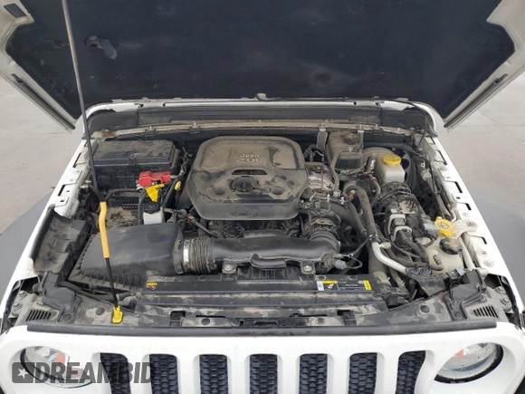 2021 Jeep Wrangler Unlimited Sport Altitude with VIN 1C4HJXDN1MW592428, listed as a Copart auction lot 79781444 with 95,493 mi miles and Salvage title. Bid and sale history available at DreamBid. Image 12.