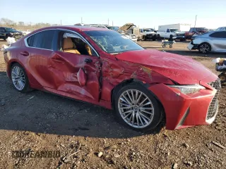 2022 Lexus IS with VIN JTHDA1D28N5119746, listed as a Copart auction lot 85413404 with 73,941 mi miles and Salvage Title. Bid and sale history available at carsss.com. Image 4.