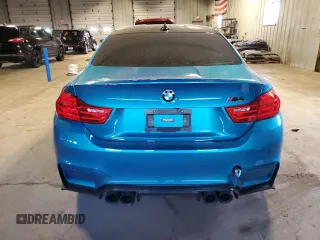 2016 BMW M4 with VIN WBS3R9C58GK708678, listed as a Copart auction lot 81823173 with 0 mi miles. Bid and sale history available at carsss.com. Image 6.