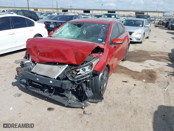 2019 Kia Forte EX with VIN 3KPF54ADXKE069261, listed as a IAAI auction lot 41507350 with 58,202 mi miles. Bid and sale history available at carsss.com. Image 19.
