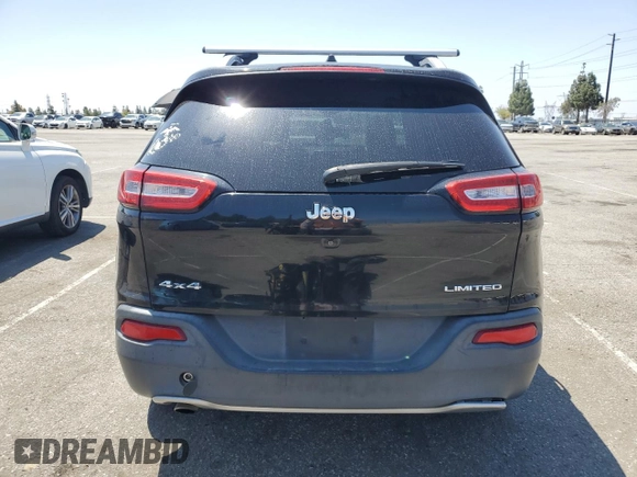 2016 Jeep Cherokee Limited with VIN 1C4PJMDB5GW231904, listed as a Copart auction lot 56252665 with 195,190 mi miles and Clean Title. Bid and sale history available at DreamBid. Image 6.