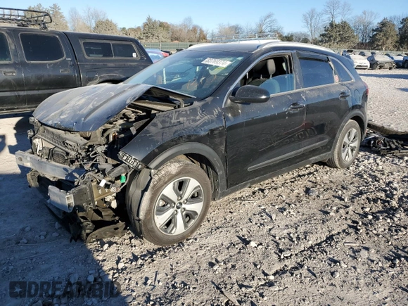 2018 Kia Niro FE with VIN KNDCB3LC8J5110605, listed as a Copart auction lot 83769374 with 103,867 mi miles and Salvage Title. Bid and sale history available at carsss.com. Image 1.