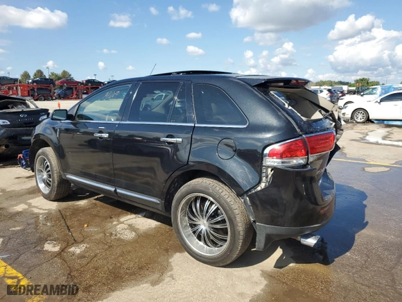 2011 Lincoln MKX with VIN 2LMDJ8JK4BBJ27204, listed as a Copart auction lot 73047494 with 165,848 mi miles and Salvage Title. Bid and sale history available at carsss.com. Image 2.