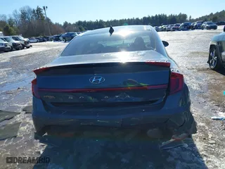 2021 Hyundai Sonata N Line with VIN 5NPEK4JC8MH127510, listed as a IAAI auction lot 41512915 with 27,409 mi miles. Bid and sale history available at carsss.com. Image 16.