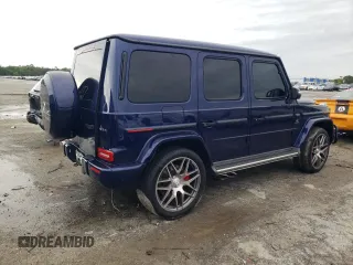 2020 Mercedes-Benz G 63 AMG with VIN W1NYC7HJ1LX340861, listed as a Copart auction lot 47805554 with 46,334 mi miles and Salvage Title. Bid and sale history available at DreamBid. Image 3.