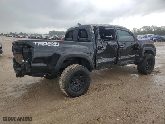 2023 Toyota Tacoma 4WD SR with VIN 3TMCZ5AN3PM539925, listed as a Copart auction lot 53379225 with 32,918 mi miles and Salvage Title. Bid and sale history available at carsss.com. Image 3.