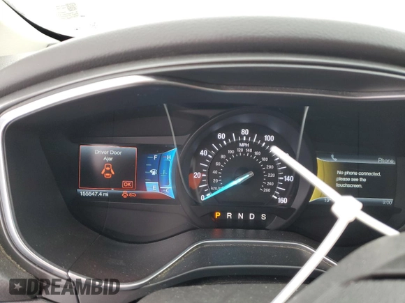 2014 Ford Fusion Titanium with VIN 3FA6P0K97ER382302, listed as a Copart auction lot 41668645 with 155,547 mi miles and Salvage Title. Bid and sale history available at carsss.com. Image 9.