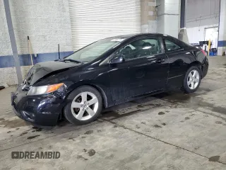 2008 Honda Civic Cpe EX-L with VIN 2HGFG12948H563391, listed as a Copart auction lot 68300774 with 87,226 mi miles and Salvage Title. Bid and sale history available at carsss.com. Image 1.