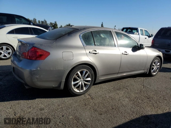 2008 Infiniti G35 with VIN JNKBV61E28M212019, listed as a Copart auction lot 86111644 with 254,358 mi miles and Clean Title. Bid and sale history available at DreamBid. Image 3.