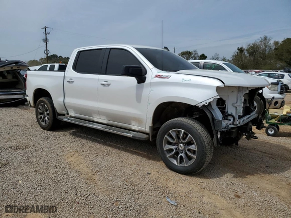 2022 Chevrolet Silverado 1500 LTD RST with VIN 3GCUYEED0NG193577, listed as a Copart auction lot 49505315 with 68,940 mi miles and Salvage Title. Bid and sale history available at carsss.com. Image 4.