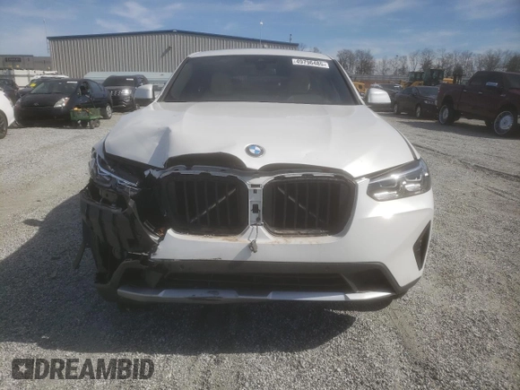 2024 BMW X4 xDrive30i with VIN 5UX33DT09R9U72809, listed as a Copart auction lot 49796485 with 7,006 mi miles and Salvage Title. Bid and sale history available at carsss.com. Image 5.