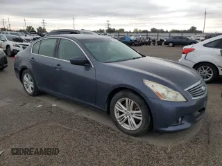 2011 Infiniti G25 Journey with VIN JN1DV6AP8BM604119, listed as a Copart auction lot 71629664 with 153,948 mi miles and Clean Title. Bid and sale history available at carsss.com. Image 4.