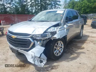 2020 Chevrolet Traverse LS z VIN 1GNERFKW3LJ271902, wystawiony jako IAAI lot #42516114 z przebiegiem 89 879 mil mil oraz . Historia ofert i sprzedaży dostępna na DreamBid. Obrazek 6.