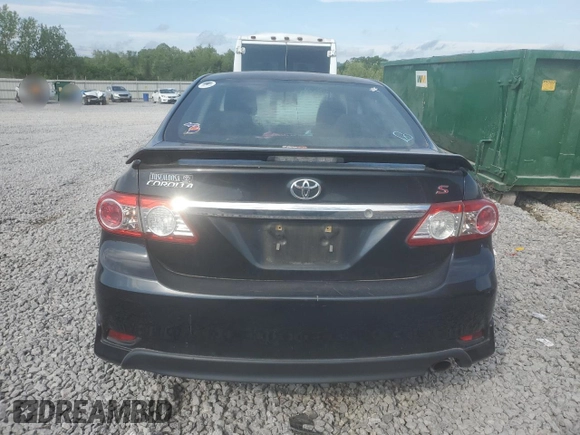2011 Toyota Corolla L with VIN 2T1BU4EE3BC673835, listed as a Copart auction lot 53743855 with 109,951 mi miles and Salvage Title. Bid and sale history available at carsss.com. Image 6.