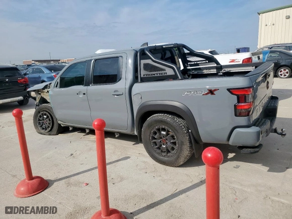 2022 Nissan Frontier SV with VIN 1N6ED1EJ6NN607478, listed as a Copart auction lot 50645445 with 51,509 mi miles and Salvage Title. Bid and sale history available at carsss.com. Image 2.