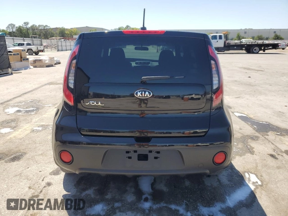 2018 Kia Soul with VIN KNDJN2A24J7523452, listed as a Copart auction lot 53347255 with 48,165 mi miles and Salvage Title. Bid and sale history available at carsss.com. Image 6.