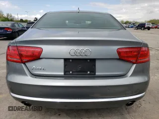2013 Audi A8 3.0L with VIN WAURGAFD2DN026253, listed as a Copart auction lot 55476795 with 133,083 mi miles and Salvage title. Bid and sale history available at DreamBid. Image 6.