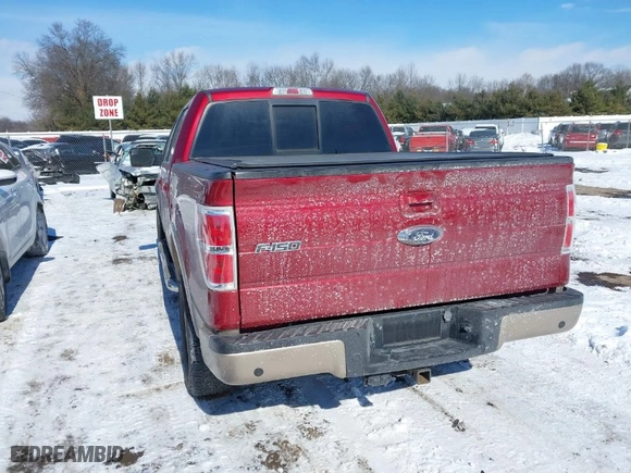 2013 Ford F-150 XL with VIN 1FTFW1ET2DFD09344, listed as a IAAI auction lot 41595541 with 139,165 mi miles. Bid and sale history available at carsss.com. Image 3.