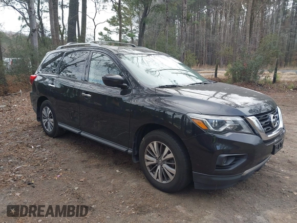 2020 Nissan Pathfinder S with VIN 5N1DR2AN3LC626072, listed as a IAAI auction lot 41196639 with 148,626 mi miles. Bid and sale history available at carsss.com. Image 1.