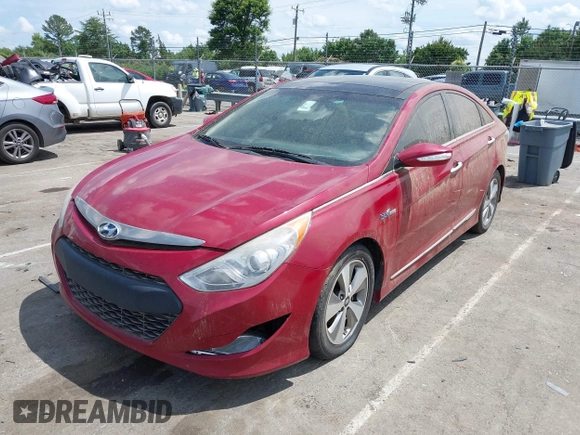 2012 Hyundai Sonata Hybrid z VIN KMHEC4A4XCA031014, wystawiony jako IAAI lot #42463501 z przebiegiem 113 309 mil mil oraz . Historia ofert i sprzedaży dostępna na DreamBid. Obrazek 2.