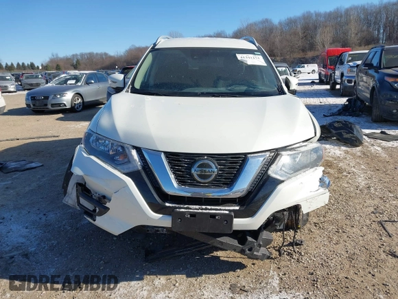 2020 Nissan Rogue S with VIN 5N1AT2MV5LC791184, listed as a IAAI auction lot 41341151 with 55,007 mi miles. Bid and sale history available at carsss.com. Image 12.
