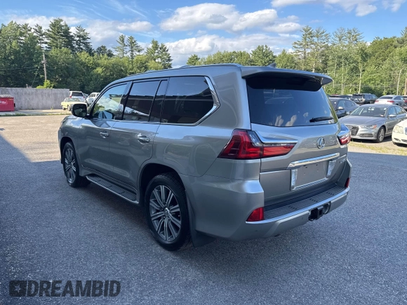 2016 Lexus LX 570 with VIN JTJHY7AX4G4198811, listed as a IAAI auction lot 42702619 with 107,759 mi miles and . Bid and sale history available at DreamBid. Image 3.