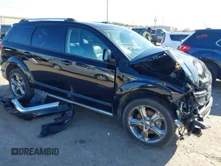 2017 Dodge Journey Crossroad Plus with VIN 3C4PDCGB3HT676906, listed as a IAAI auction lot 41201746 with 1 mi miles. Bid and sale history available at carsss.com. Image 1.