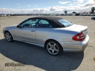 2005 Mercedes-Benz CLK 500 with VIN WDBTK75J85F153391, listed as a Copart auction lot 56691935 with 79,993 mi miles and Salvage title. Bid and sale history available at DreamBid. Image 2.