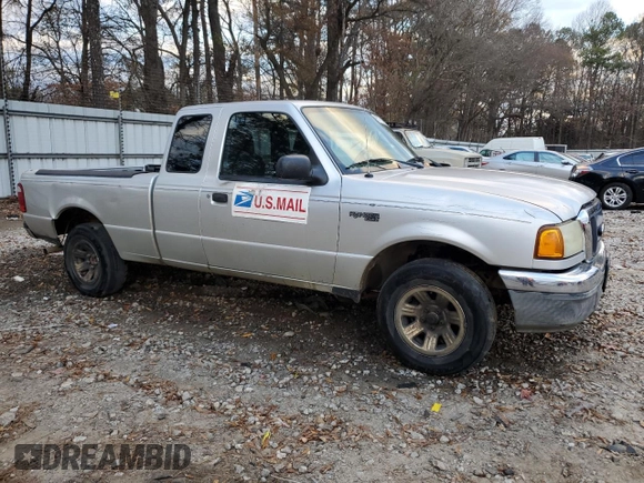 2005 Ford Ranger XL with VIN 1FTYR14U45PA07429, listed as a Copart auction lot 85771334 with 282,706 mi miles and Salvage Title. Bid and sale history available at carsss.com. Image 4.