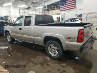2004 Chevrolet Silverado 1500 with VIN 1GCEK19T14Z145388, listed as a Copart auction lot 44710815 with 204,466 mi miles and Clean Title. Bid and sale history available at DreamBid. Image 2.