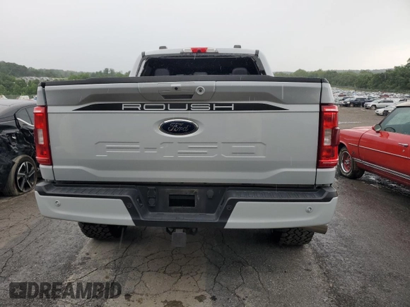 2022 Ford F-150 XL with VIN 1FTFW1E55NKD11289, listed as a Copart auction lot 61900705 with 38,500 mi miles and Salvage title. Bid and sale history available at DreamBid. Image 6.