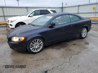 2008 Volvo C70 with VIN YV1MC67258J040819, listed as a Copart auction lot 86776704 with 68,581 mi miles and Non Repairable. Bid and sale history available at carsss.com. Image 1.