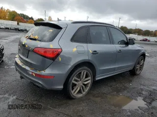 2017 Audi SQ5 Premium Plus with VIN WA1CCAFP2HA045617, listed as a Copart auction lot 77871754 with 109,057 mi miles and Salvage Title. Bid and sale history available at carsss.com. Image 3.