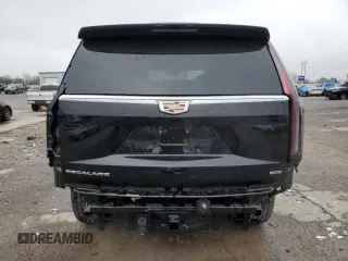 2024 Cadillac Escalade 4WD Premium Luxury z VIN 1GYS4BKL3RR336602, wystawiony jako Copart lot #86166724 z przebiegiem 6 046 mil mil oraz Szkoda całkowita • Salvage title. Historia ofert i sprzedaży dostępna na DreamBid. Obrazek 6.