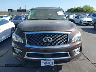 2016 Infiniti QX80 with VIN JN8AZ2NC1G9401091, listed as a IAAI auction lot 42497807 with 77,179 mi miles and . Bid and sale history available at DreamBid. Image 13.