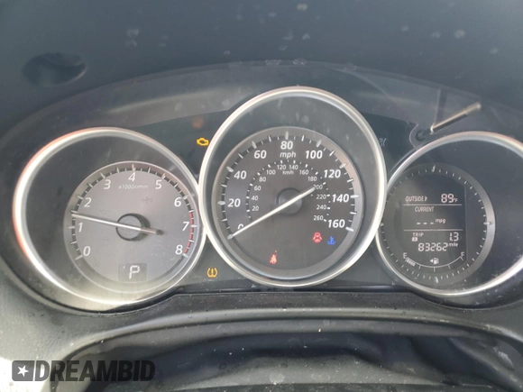2013 Mazda CX-5 Touring with VIN JM3KE4CE5D0164060, listed as a Copart auction lot 57113875 with 83,262 mi miles and Salvage Title. Bid and sale history available at DreamBid. Image 9.