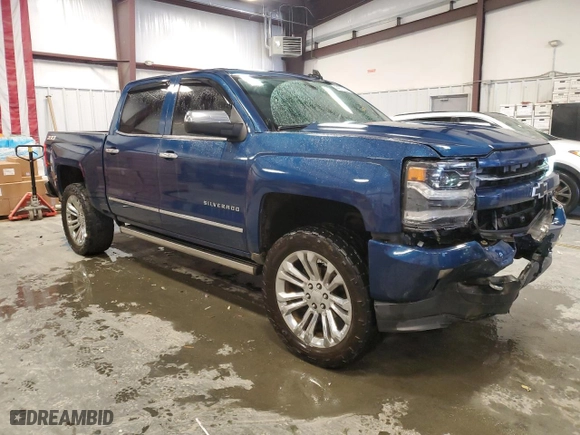2017 Chevrolet Silverado 1500 LTZ with VIN 3GCUKSEC8HG151685, listed as a Copart auction lot 44970235 with 211,277 mi miles and Salvage Title. Bid and sale history available at carsss.com. Image 4.