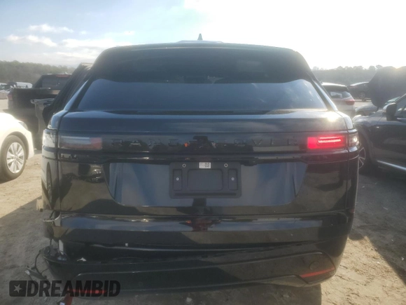 2025 Land Rover Range Rover Velar Dynamic SE z VIN SALYL2EX4SA810197, wystawiony jako Copart lot #46316115 z przebiegiem 591 mil mil oraz Czysty tytuł • Clean title. Historia ofert i sprzedaży dostępna na DreamBid. Obrazek 6.