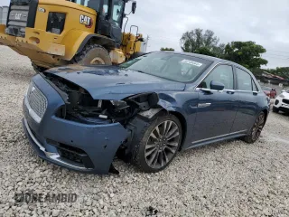 2018 Lincoln Continental Reserve with VIN 1LN6L9NP0J5606281, listed as a Copart auction lot 89105885 with 56,781 mi miles and Salvage Title. Bid and sale history available at carsss.com. Image 1.
